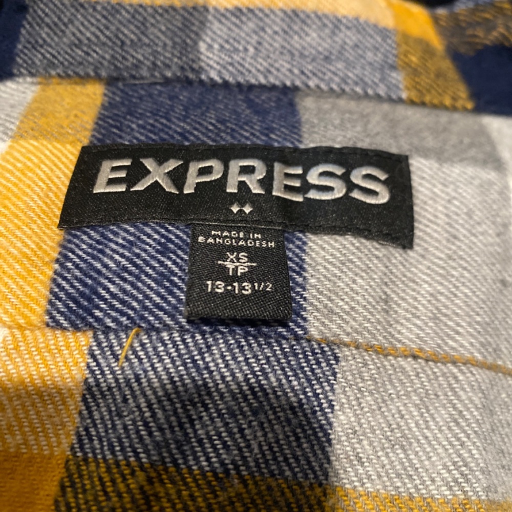 Express Flannel Size XS - Picture 3 of 3